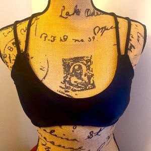 black bikini bra size M